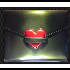 One of a kind!! Collectible Moschino Clutch Handbag Price Firm